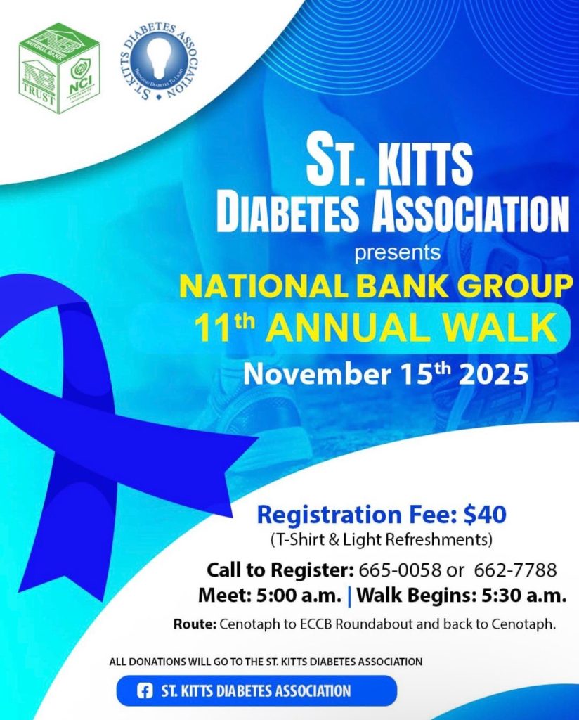 St. Kitts Diabetes Association – 11th Annual Walk