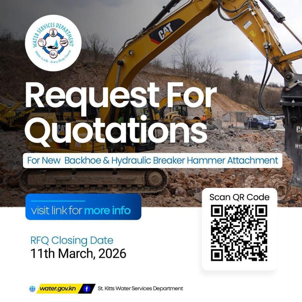Request for Quotations – St. Kitts Water Services Department