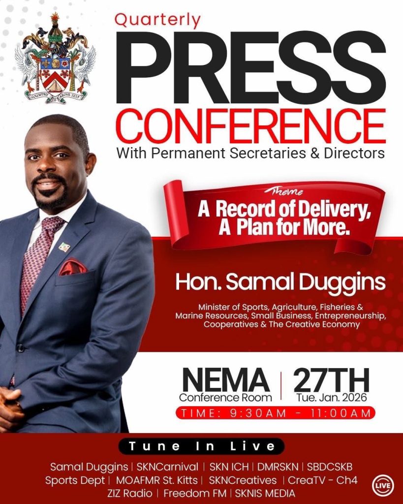 Quarterly Press Conference – Hon Samal Duggins