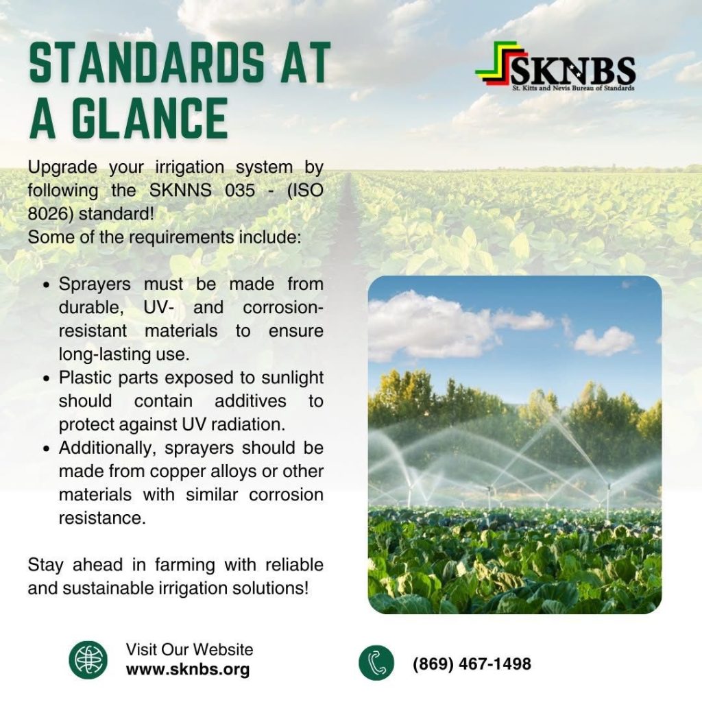 St. Kitts-Nevis Bureau of Standards – Standards at a Glance
