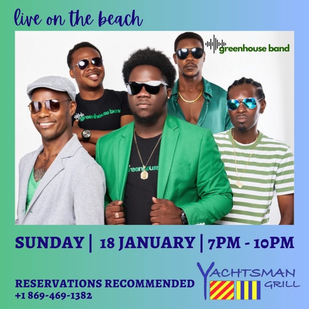 Yachtsman Grill – Live on the beach with Greenhouse Band