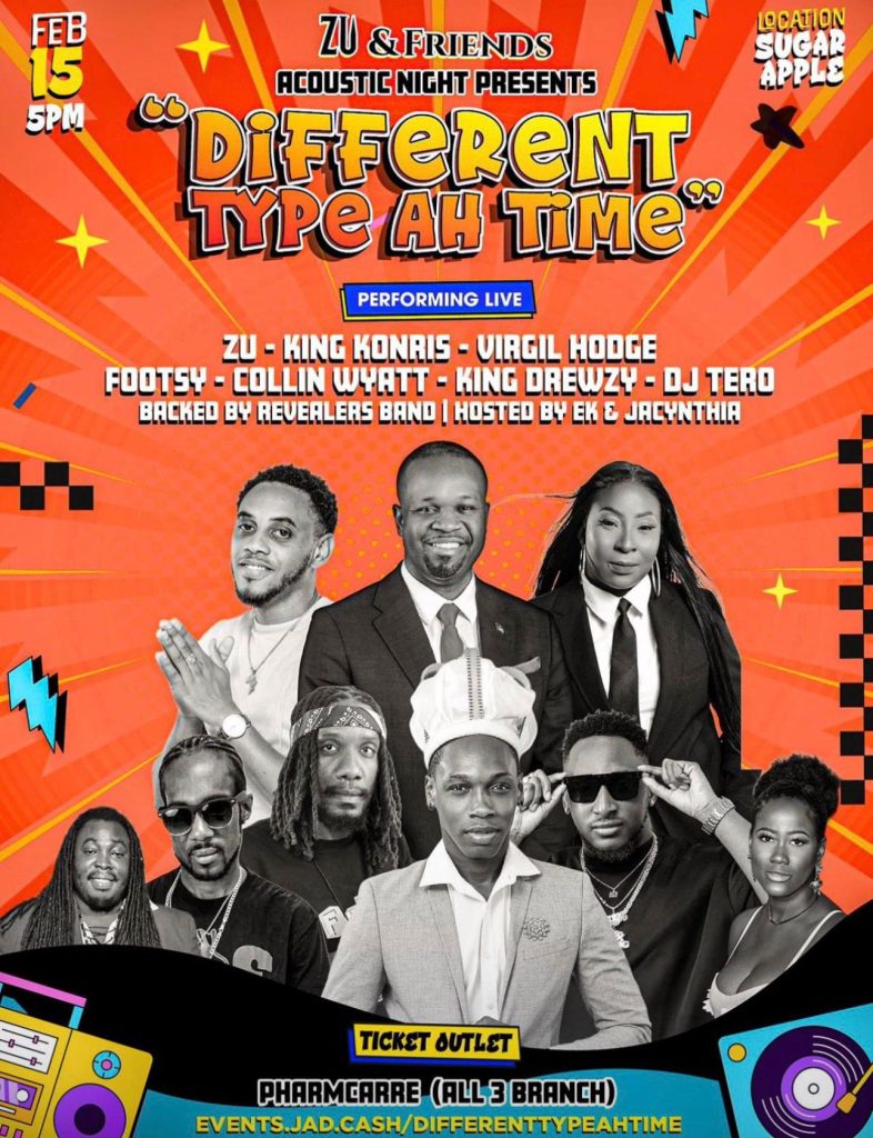 Zu & Friends Acoustic Night Presents: Different Type Ah Time