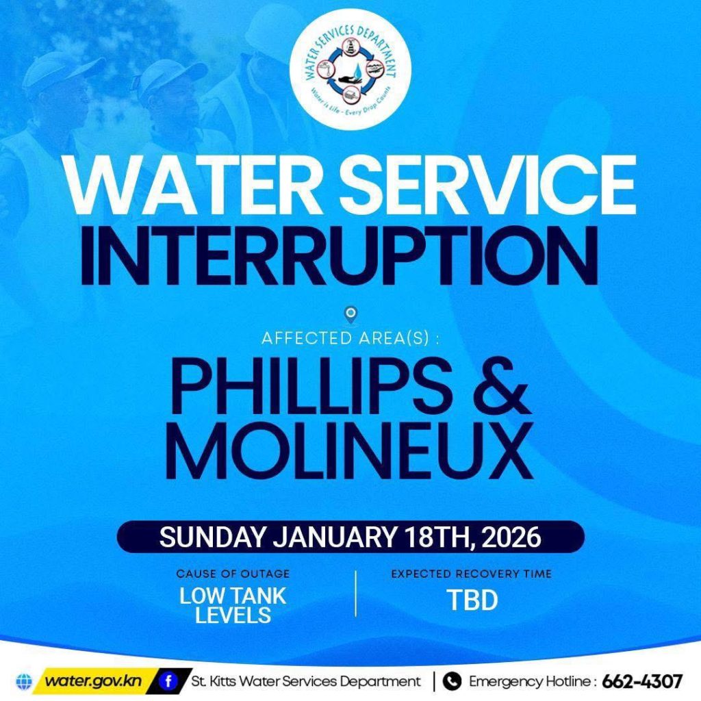 Water Service Interruption – Phillips & Molineux