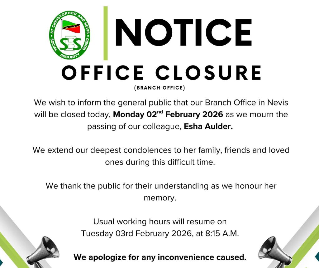 Social Security Office Closure 02 February, 2026