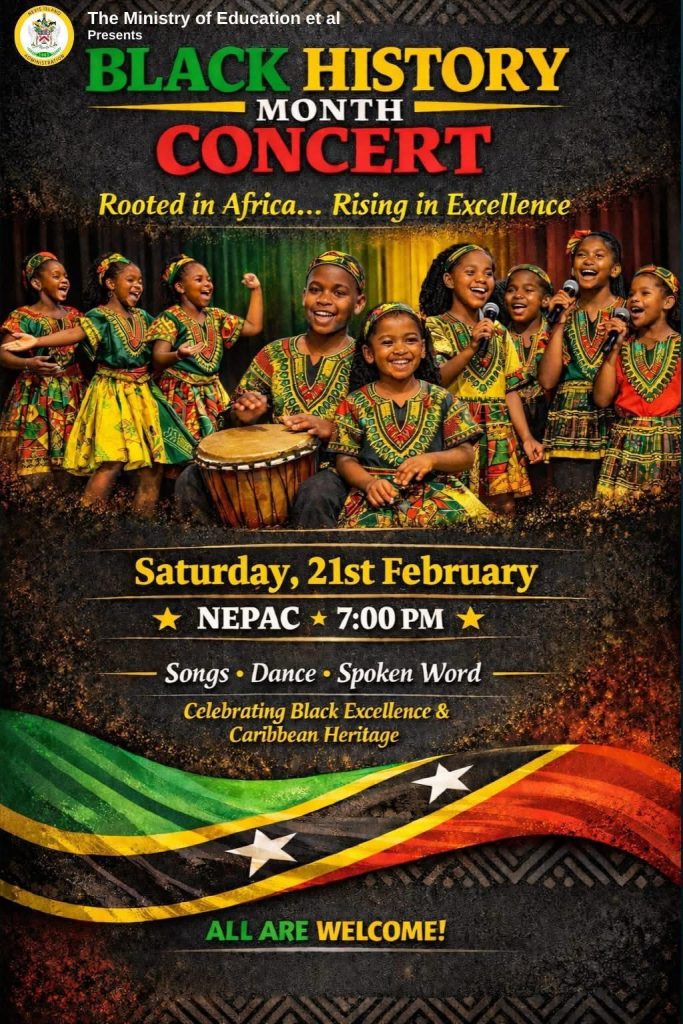 Ministry of Education et al Presents Black History Month Concert