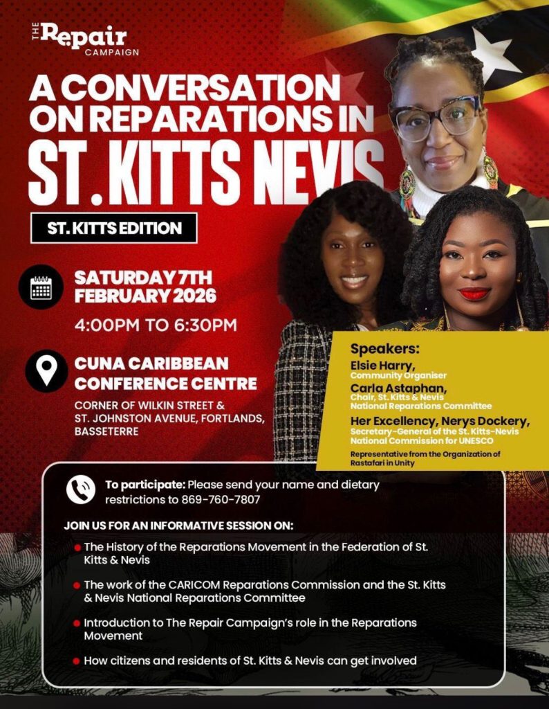 The Repair Campaign  A Conversation on Reparations in St. Kitts-Nevis