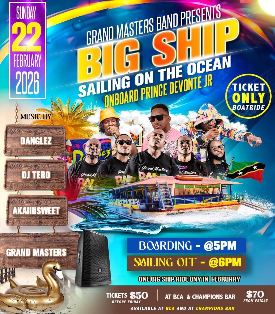Grand Masters Band Presents Big Ship Sailing on the Ocean