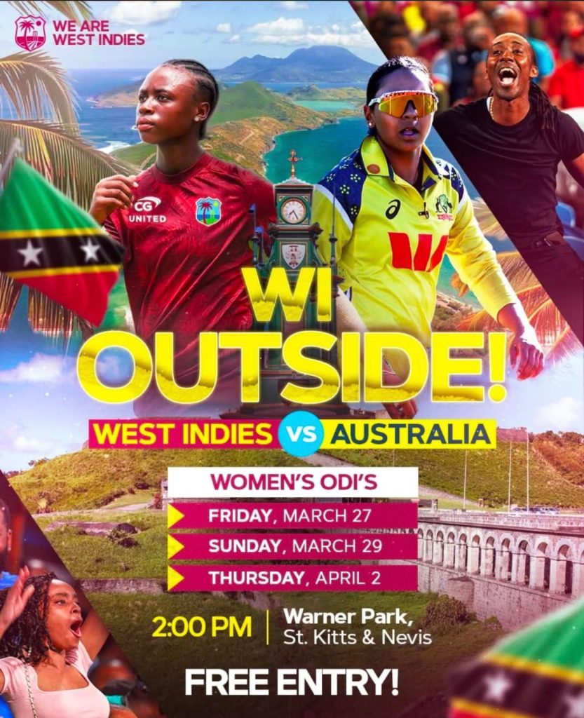 WI Outside  West Indies v Australia