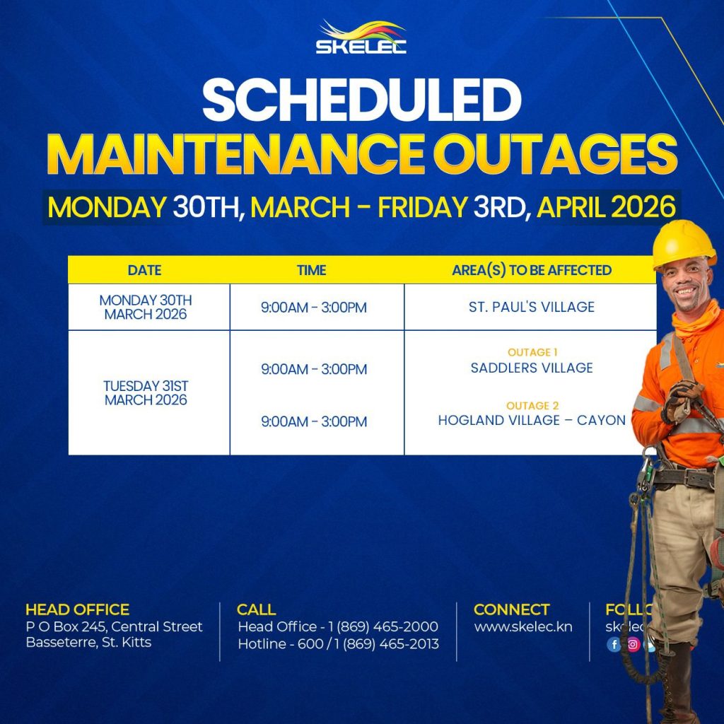 SKELEC Scheduled Maintenance  Monday March 30 – Friday March 3, 2026