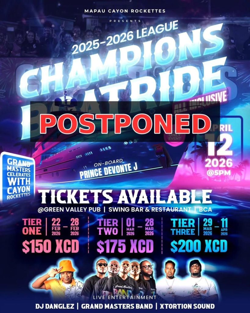 Postponed! 2025-2026 Champions Boat Ride