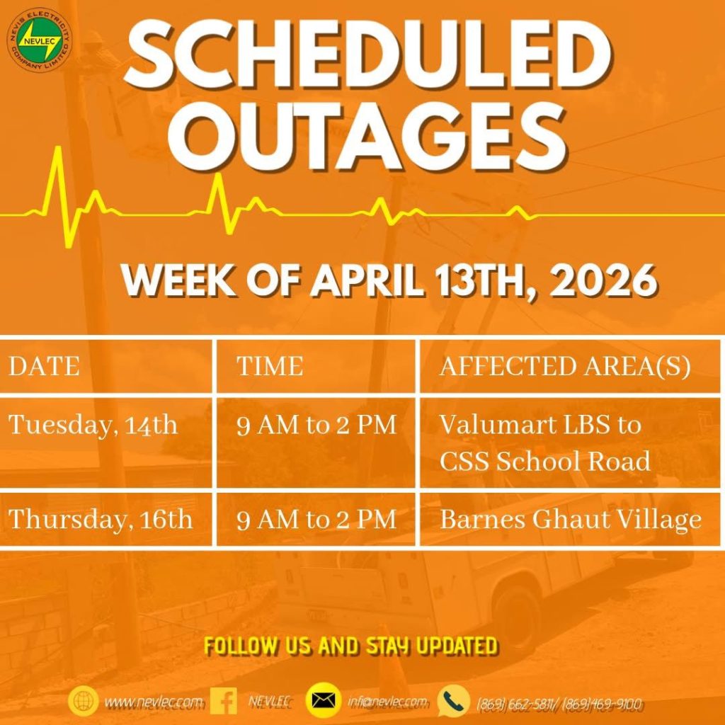 NEVLEC Scheduled Outages