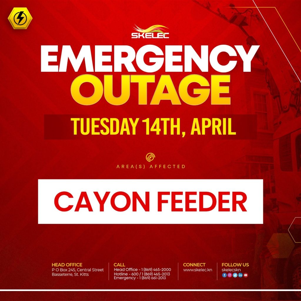 SKELEC Power Outage – Cayon Feeder