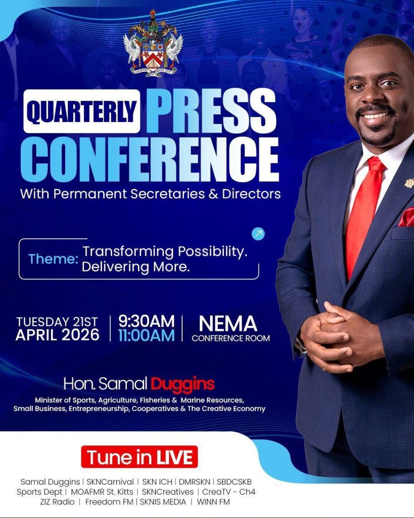 Hon Samal Duggins Quarterly Press Conference