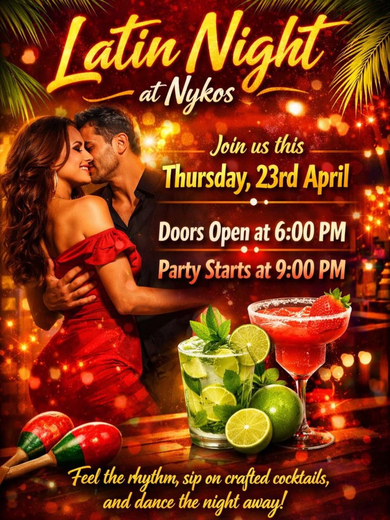 Latin Night at Nykos