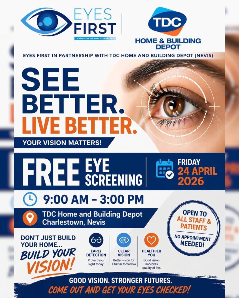 Eyes First & TDC Home and Building Depot Free Eye Screening