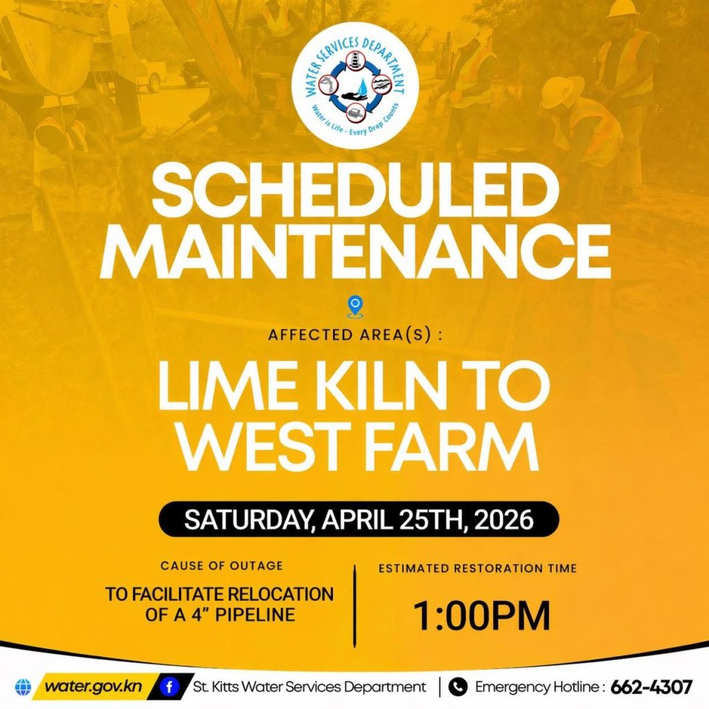 WSD Scheduled Maintenance| Lime Kiln to West Farm