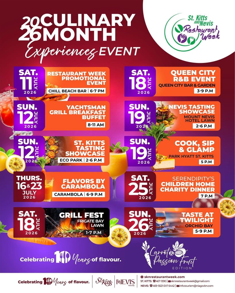2026 Culinary Month Experiences Event