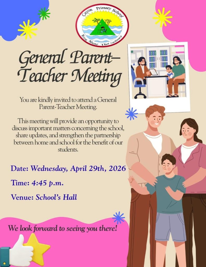 Cayon Primary General Parent-Teacher Meeting