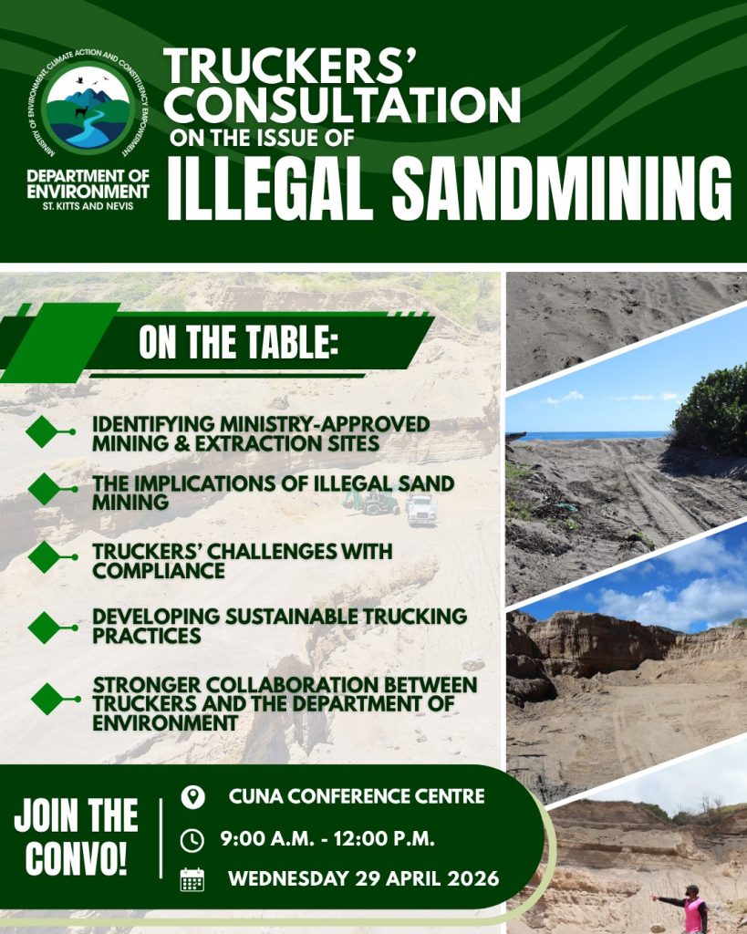 Truckers Consultation on illegal sand mining