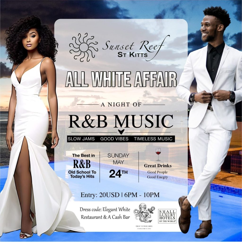 Sunset Reef St. Kitts All White Affair