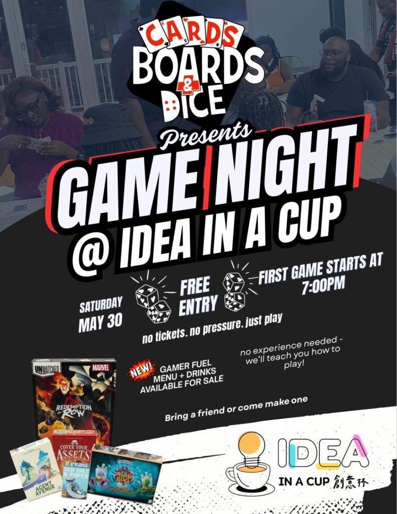Game Night at Idea in a Cup