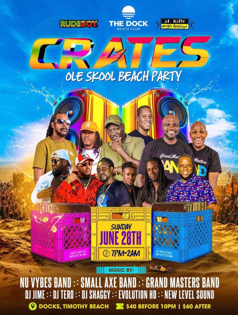 Crates Ole Skool Beach Party