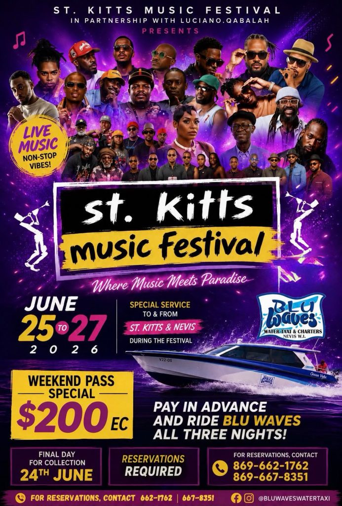 Blu Waves Special Service : St. Kitts Music Festival