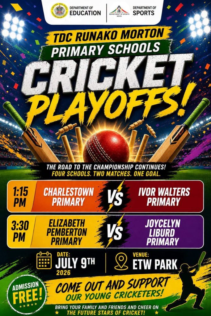 TDC-Runako Morton Primary Schools Cricket Tournament