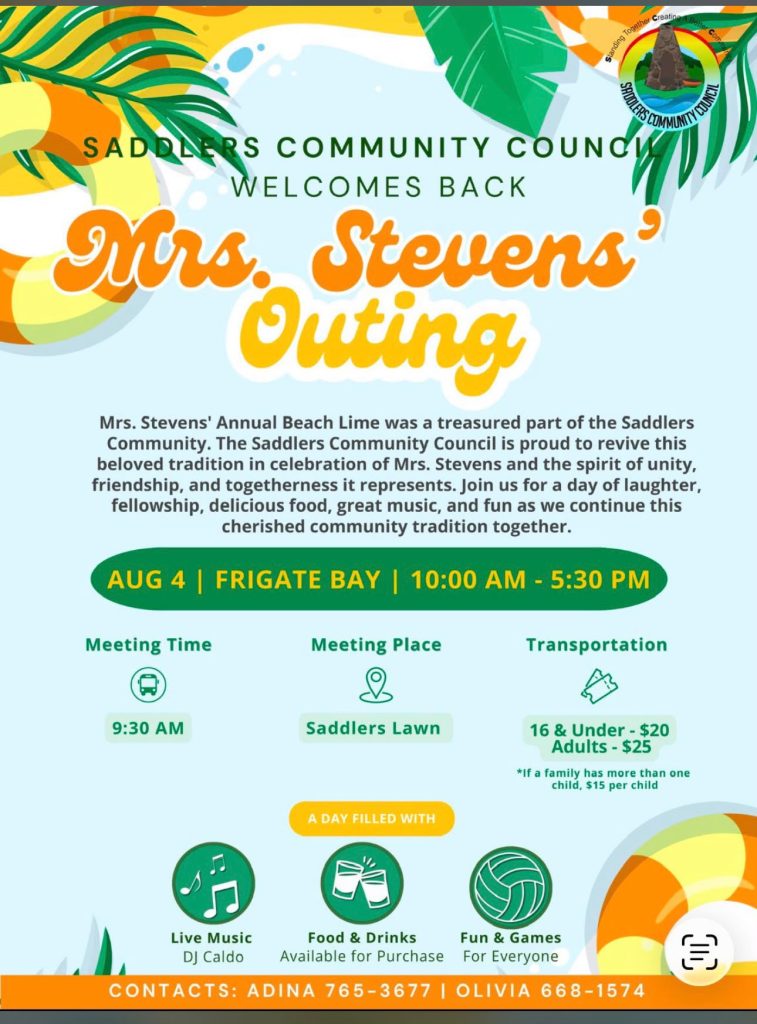 Saddlers Community Council Welcomes Back Mrs. Stevens Outing