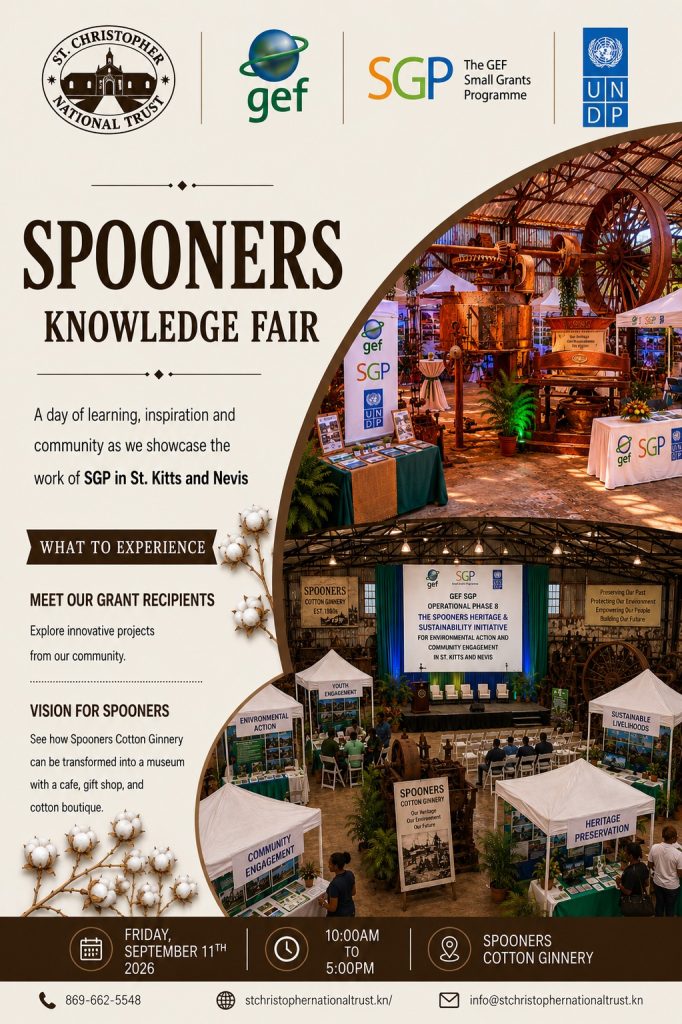 St. Christopher National Trust: Spooners Knowledge Fair