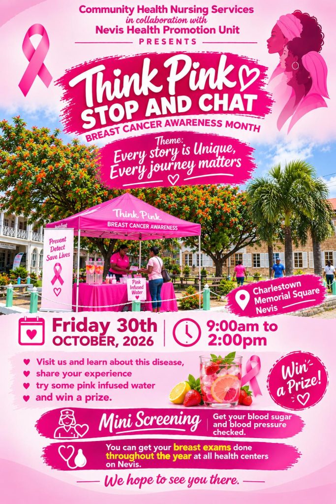 Community Health Nursing Services : Think Pink Stop and Chat